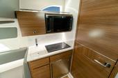 Valhalla Boatworks V-46 seating and console
