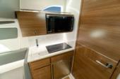 Valhalla Boatworks V-46 seating and console