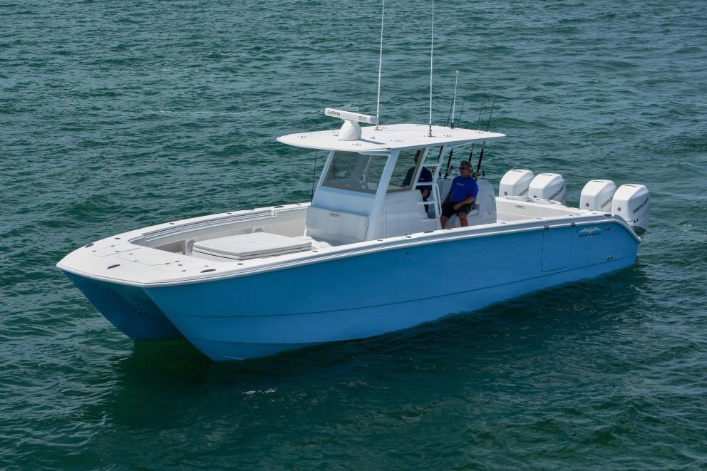 2022 Invincible Boats 37 Catamaran