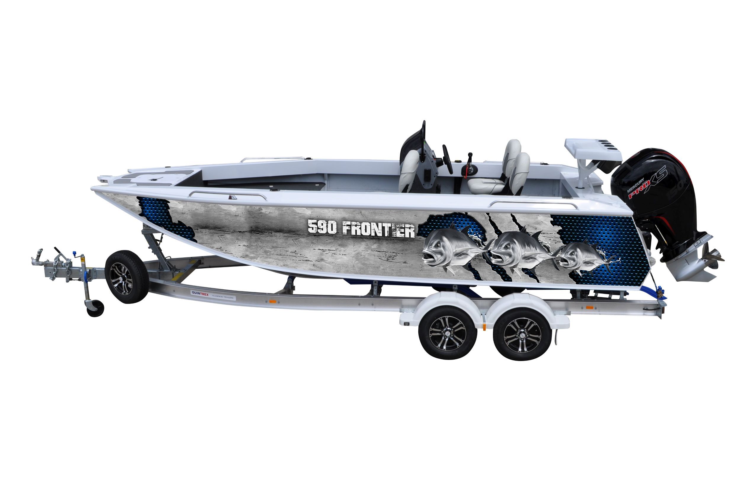 2021 Quintrex 590 Frontier Side Console