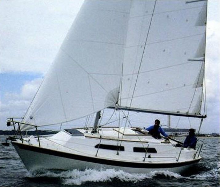 1984 Westerly Merlin 28 Fin keel