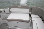 Crownline E 235 XS aft bench seating