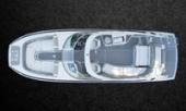 Crownline E285 deck layout from above