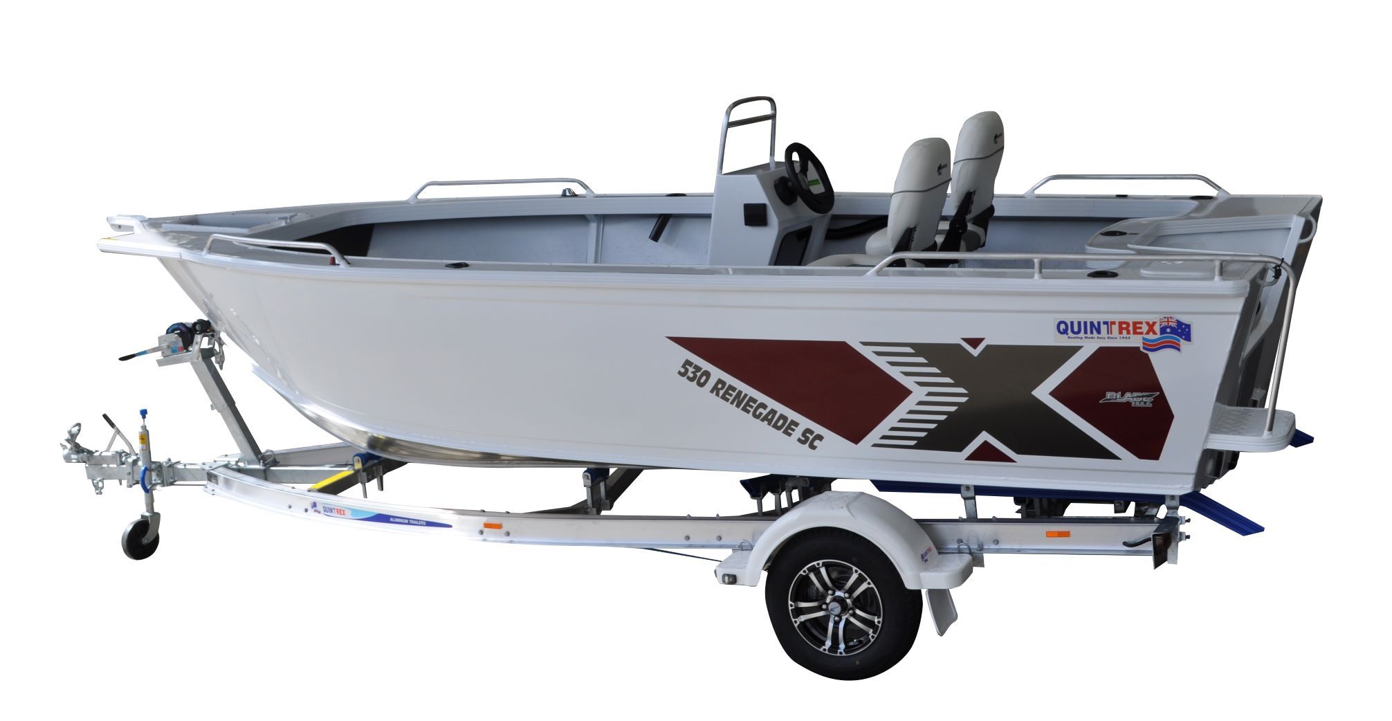 2023 Quintrex 530 Renegade Side Console