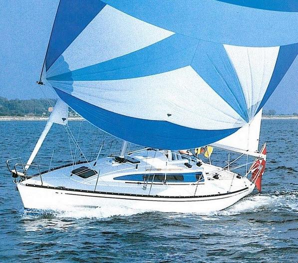 1988 X-Yachts X-342 Fractional rigging