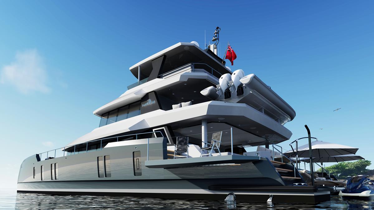 2024 Two Oceans 870 Power Catamaran