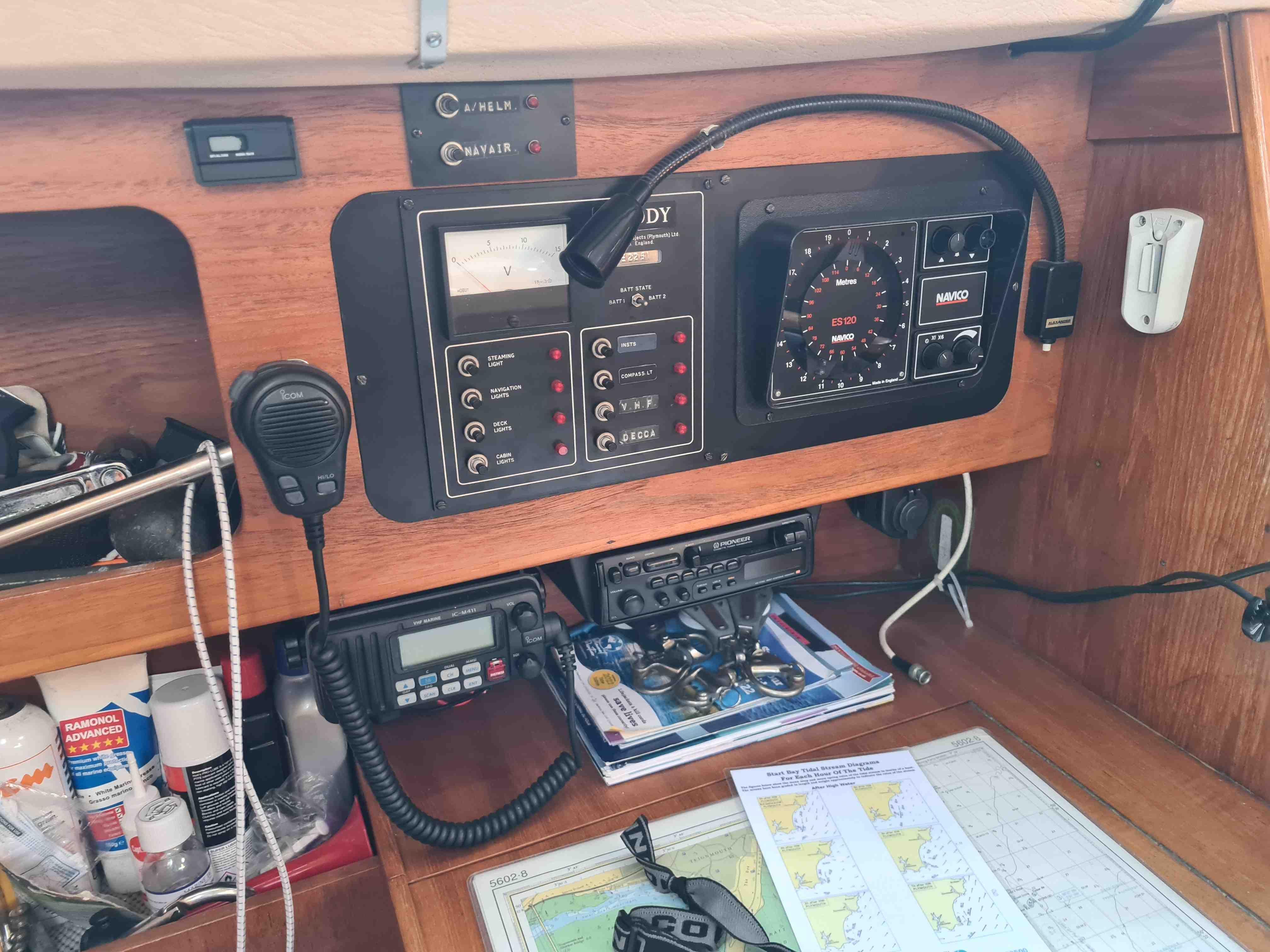 1983 Moody Yachts 31 Mk