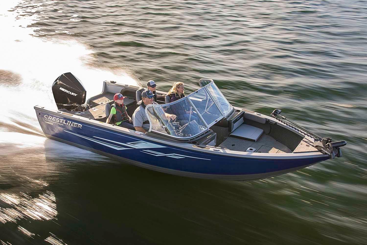 2021 Crestliner 1950 Super Hawk W/ 200HP!
