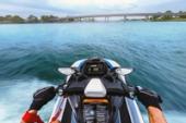 Kawasaki Jet Ski STX 160X action shot