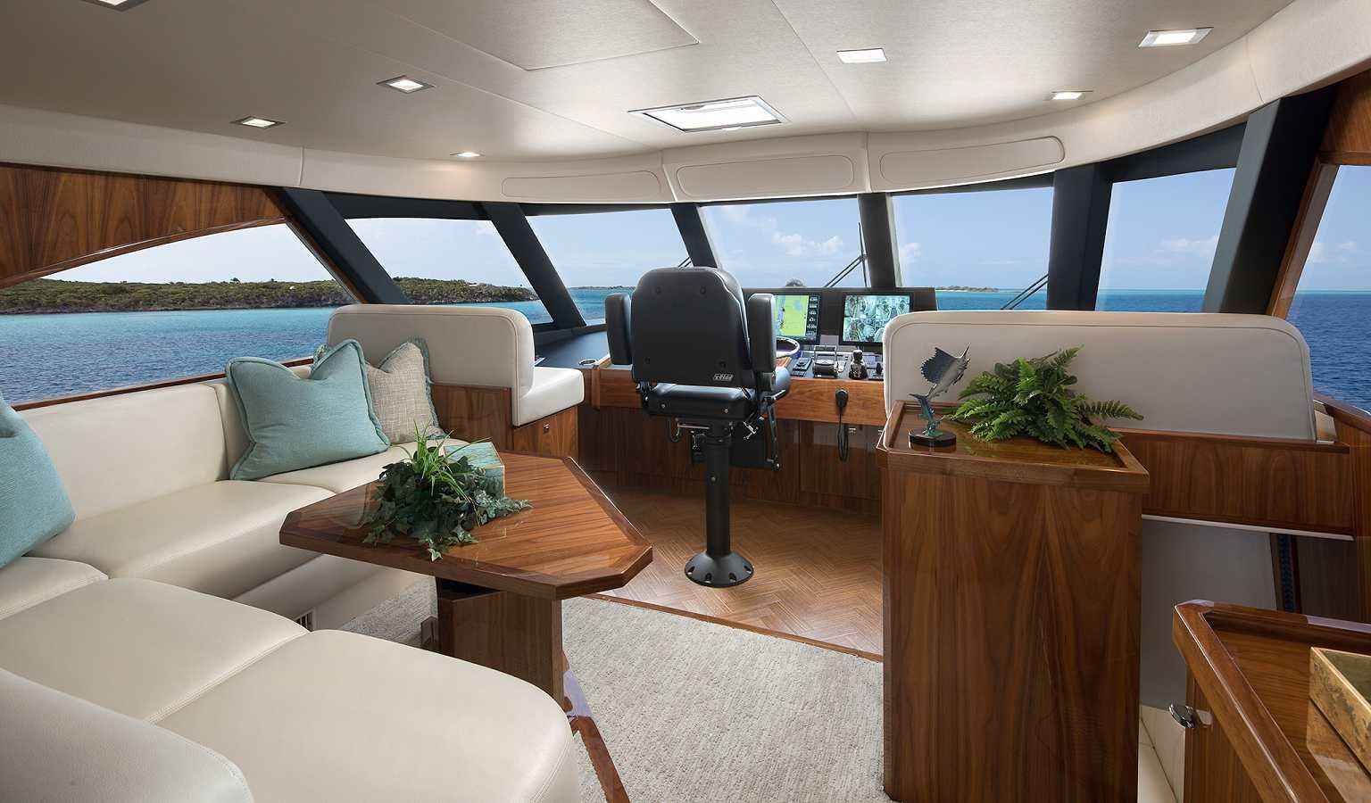 2023 Viking Yachts 72 Enclosed Bridge