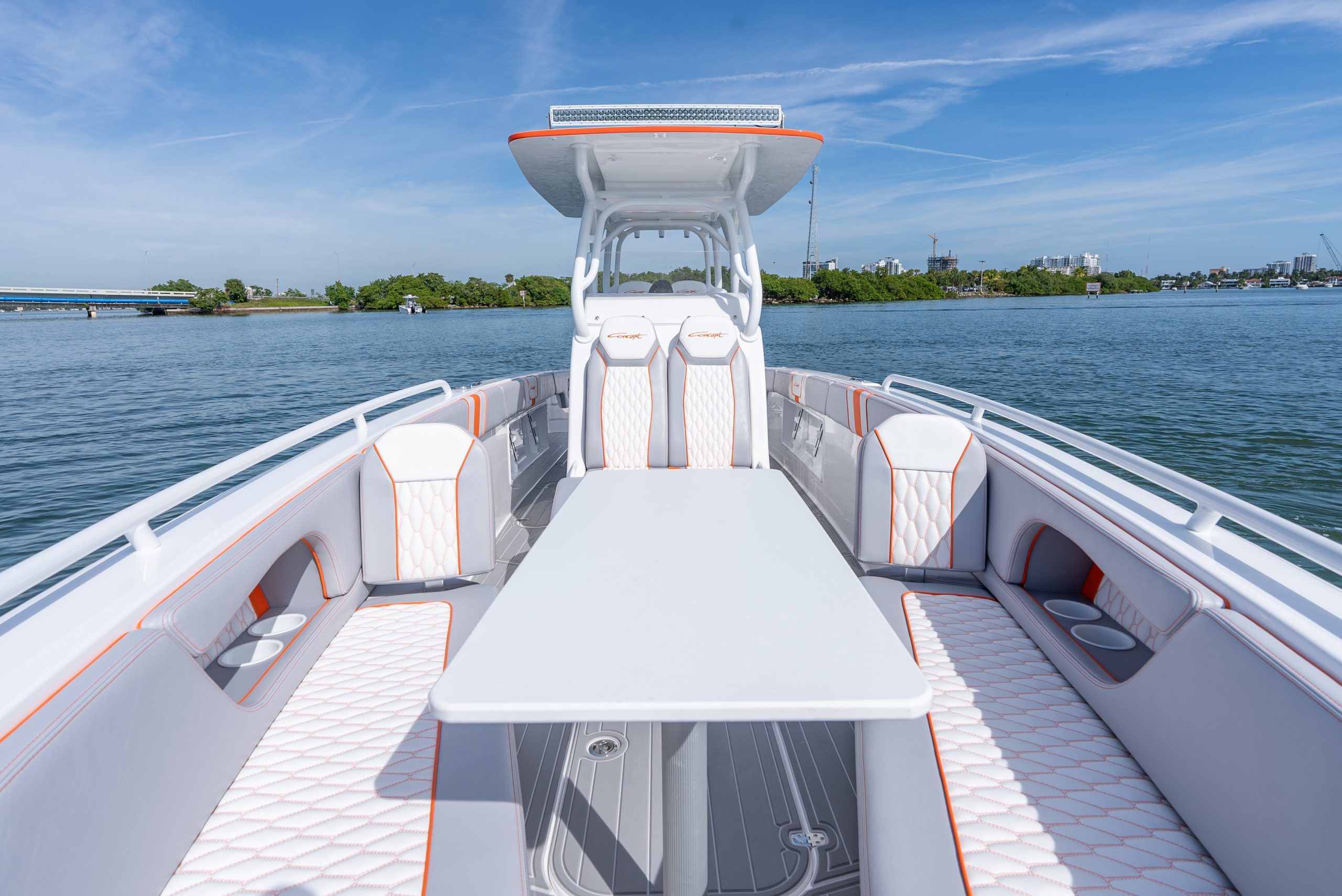 Concept 36 Open Deck centre console, photo 4