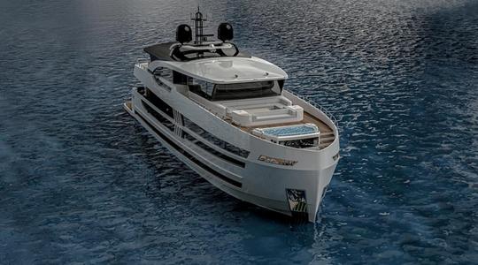 2021 Lazzara Yachts UHV 100