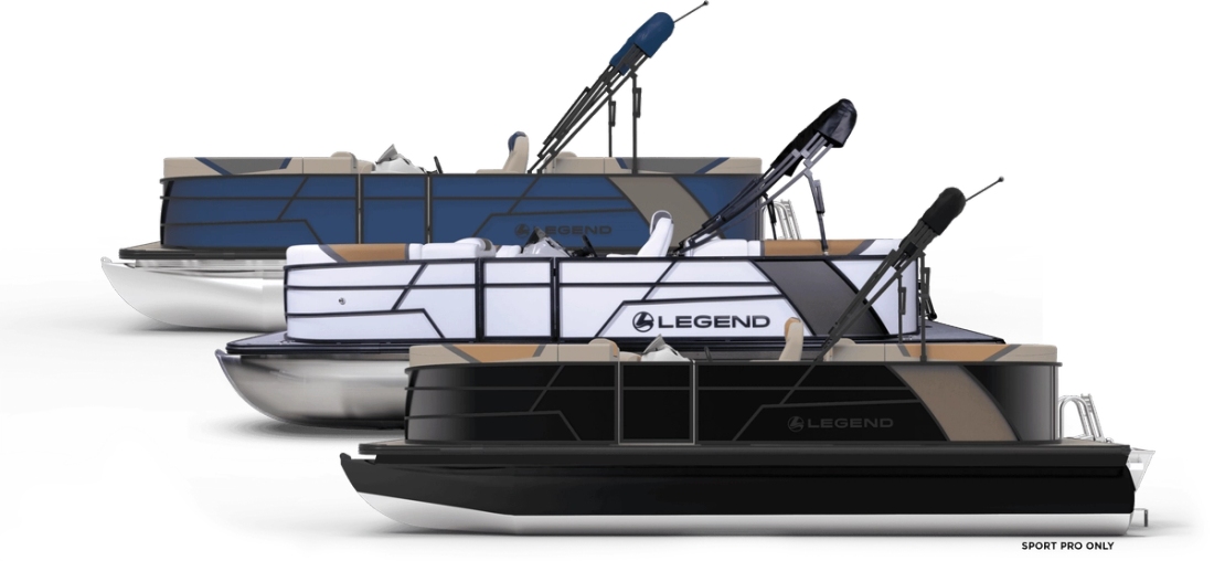 20123 Legend Boats E-Series 23 Dual Lounge