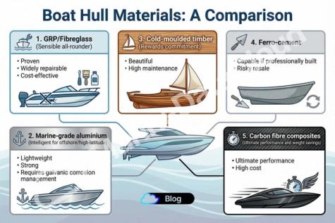 Fibreglass, Aluminium, Wood or Steel? A Captain's Guide to Boat-Building Materials