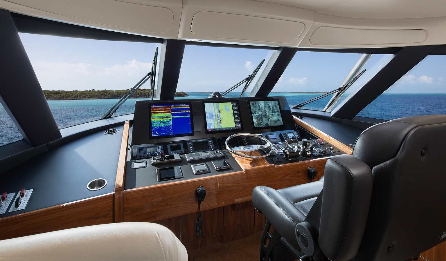 2023 Viking Yachts 72 Enclosed Bridge