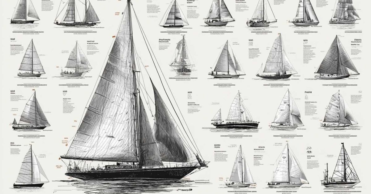 Sailing Rigs Visual Main Types of Sail Rigs for Sailboats | Complete Guide