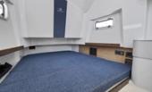 Bertram 34CC console cabin with double berth and portlights