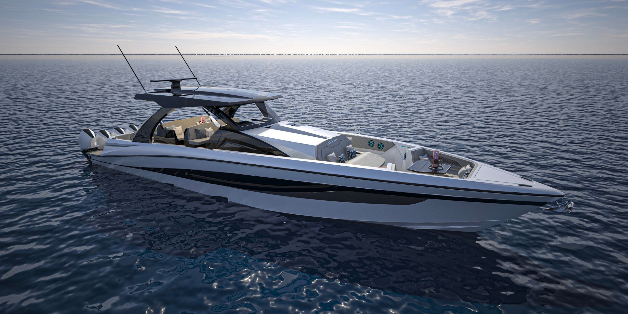 Concept 5300 Open Deck flagship centre console