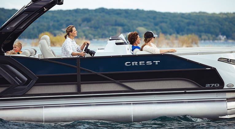 2022 Crest Pontroons Savannah 250 SLSC