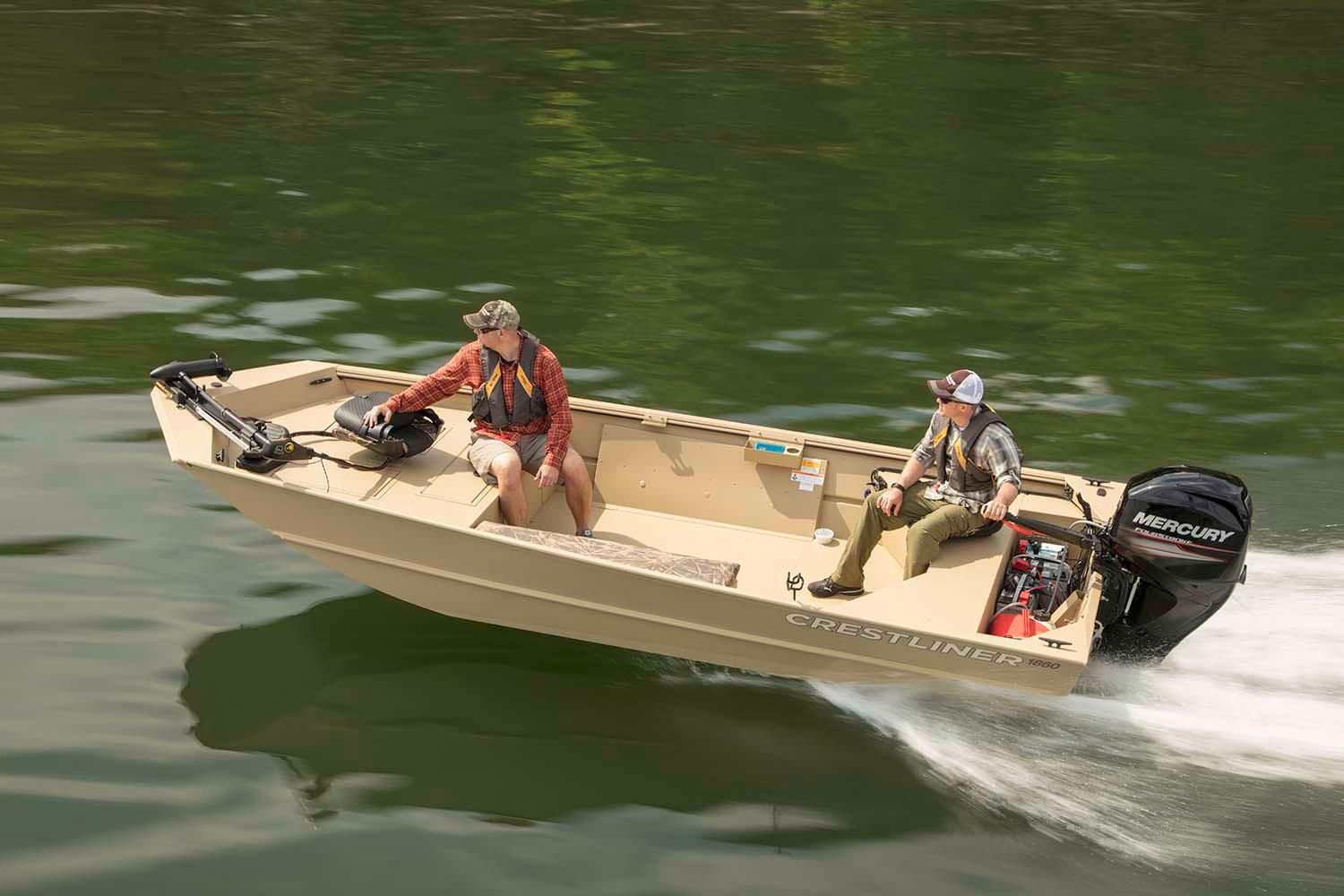Crestliner 1660 Retriever Jon Deluxe – photo 1