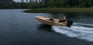 Crestliner 1860 Retriever Jon Deluxe aluminium jon boat
