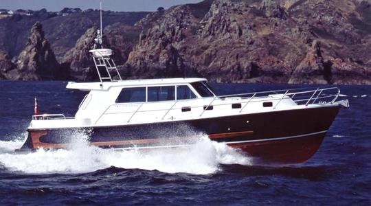 2013 Aquastar Yachts 38 Aft Cockpit