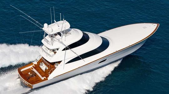 2023 Viking Yachts 90 Sky Bridge