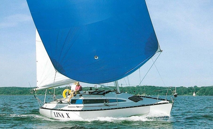 1989 X-Yachts X-312 Fractional rigging