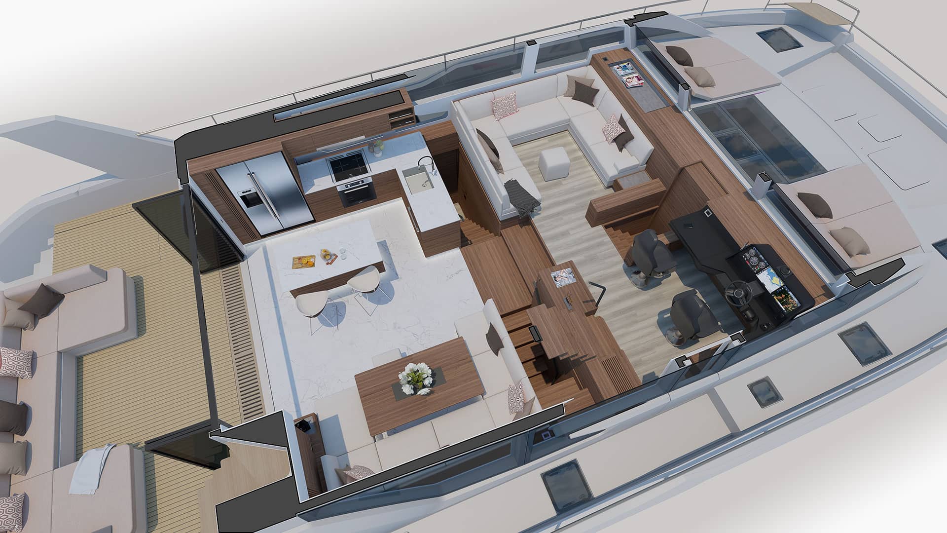 2022 Xquisite Yachts 60 Solar Power