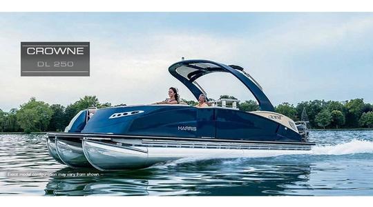 2021 Harris Boats Crowne Dl 250