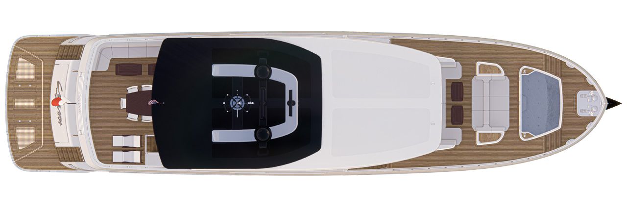 2021 Lazzara Yachts UHV 100