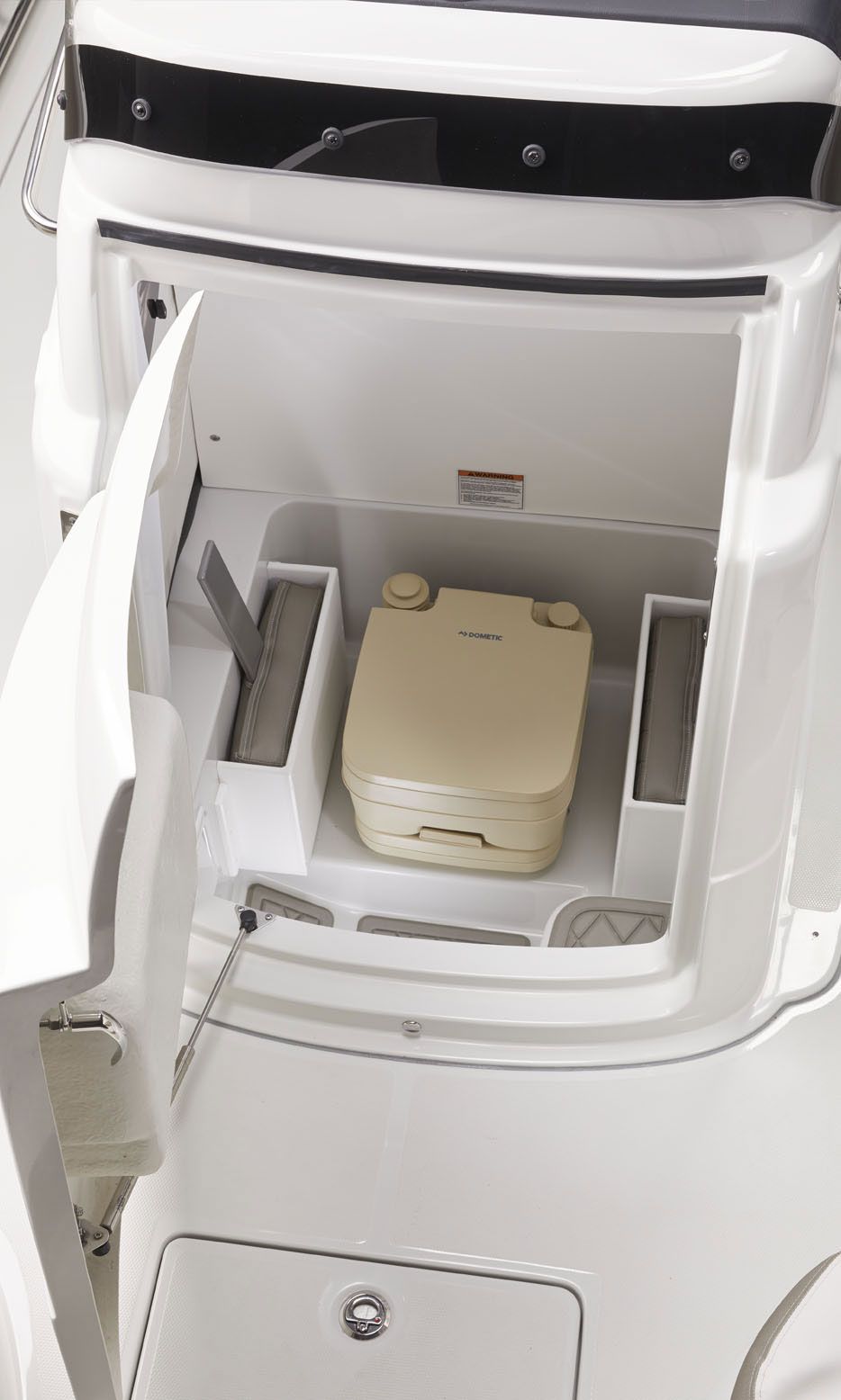 Crownline 200 CC console head compartment