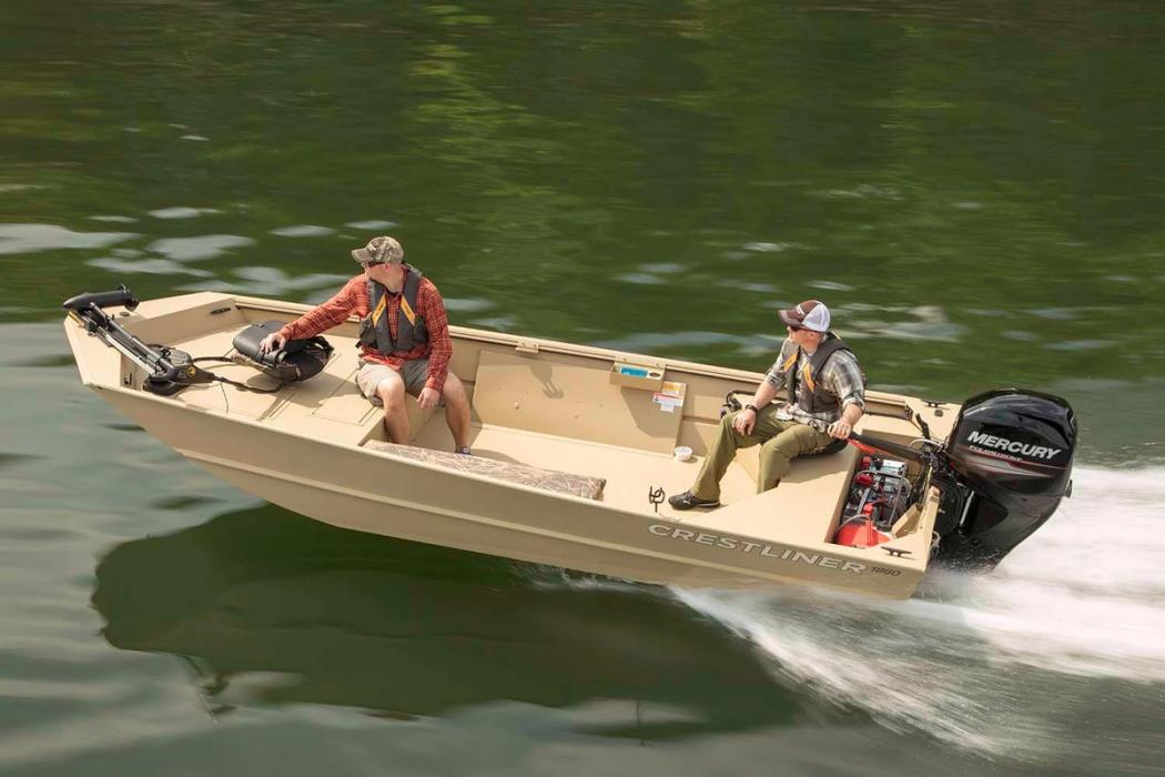 2021 Crestliner 1860 Retriever Jon Deluxe