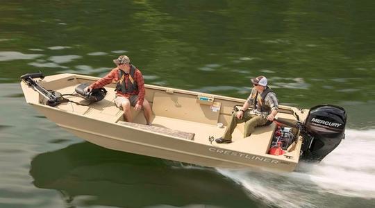 2021 Crestliner 1860 Retriever Jon Deluxe