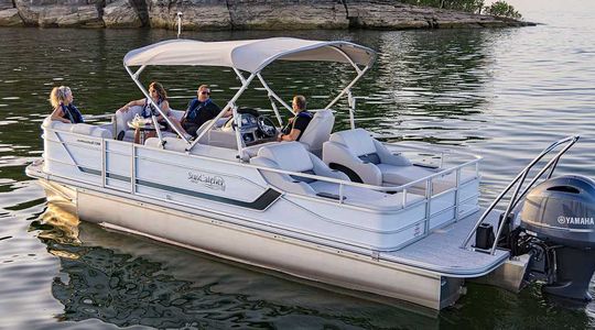 2023 SunCatcher Pontoons Fusion 324 SS