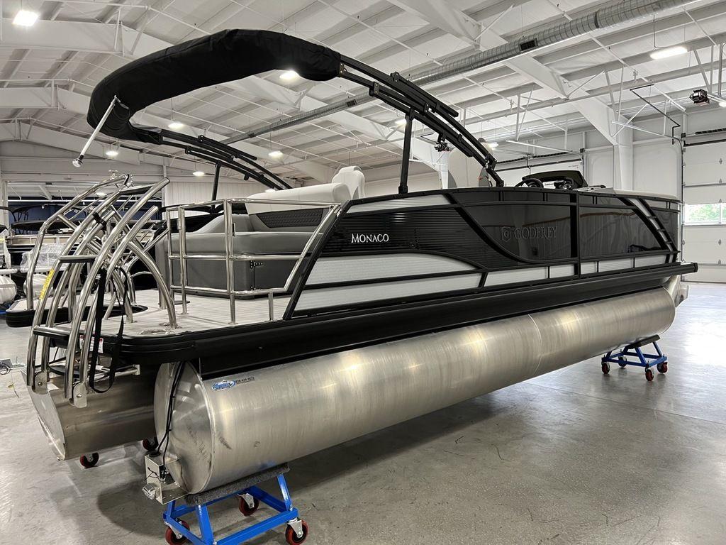2021 Godfrey Pontoon Boats Monaco 235 DFL iMPACT 29 in. Center Tube