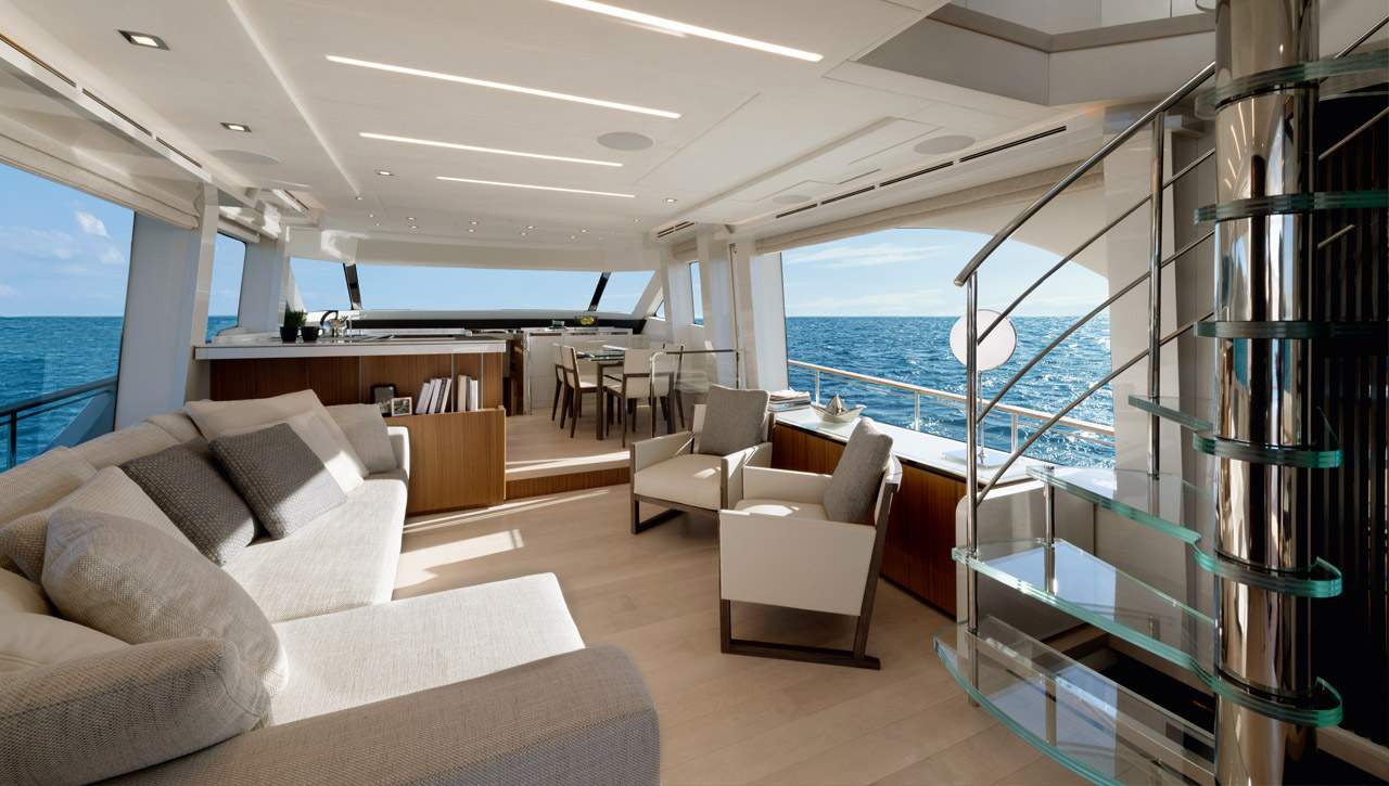 2020 Monte Carlo Yachts MCY 70 Skylounge