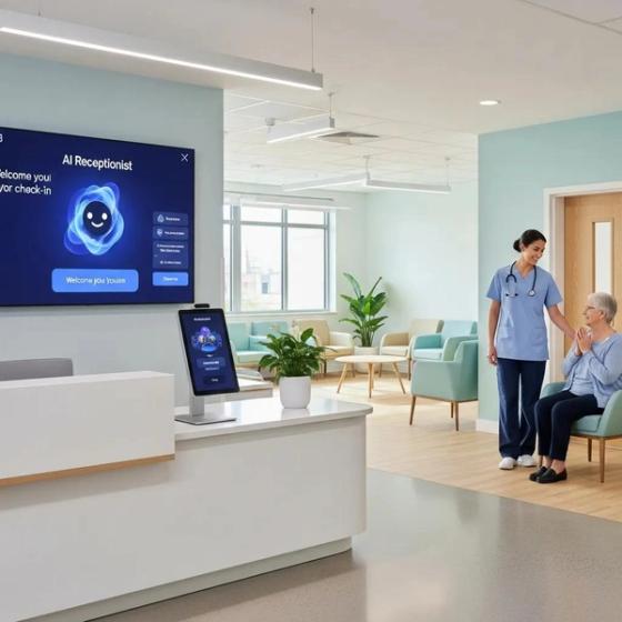 Cost Savings of Using AI Receptionists in Healthcare: Real Research Evidence