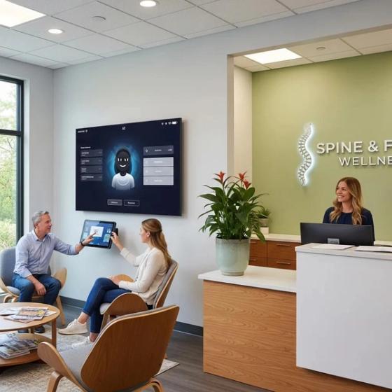 Chiropractic AI Receptionist vs. Traditional Receptionists: A Deep Dive Into Efficiency Metrics
