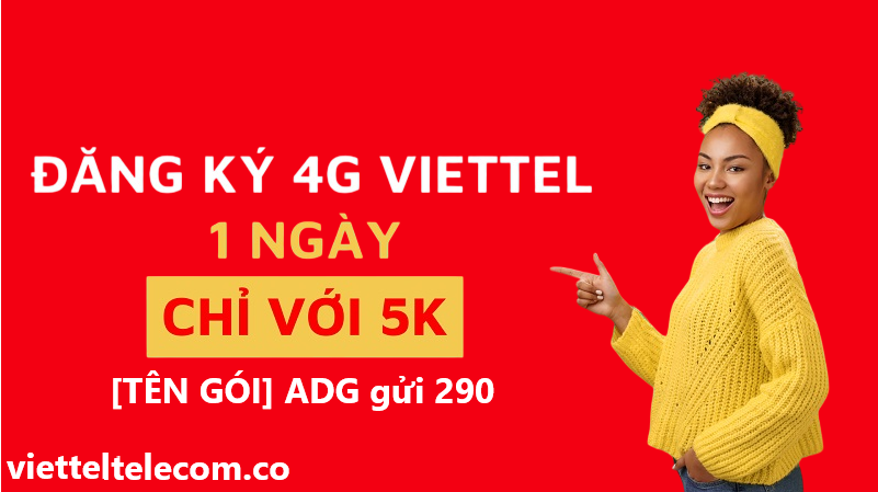Đăng ký gói cước ngày Viettel