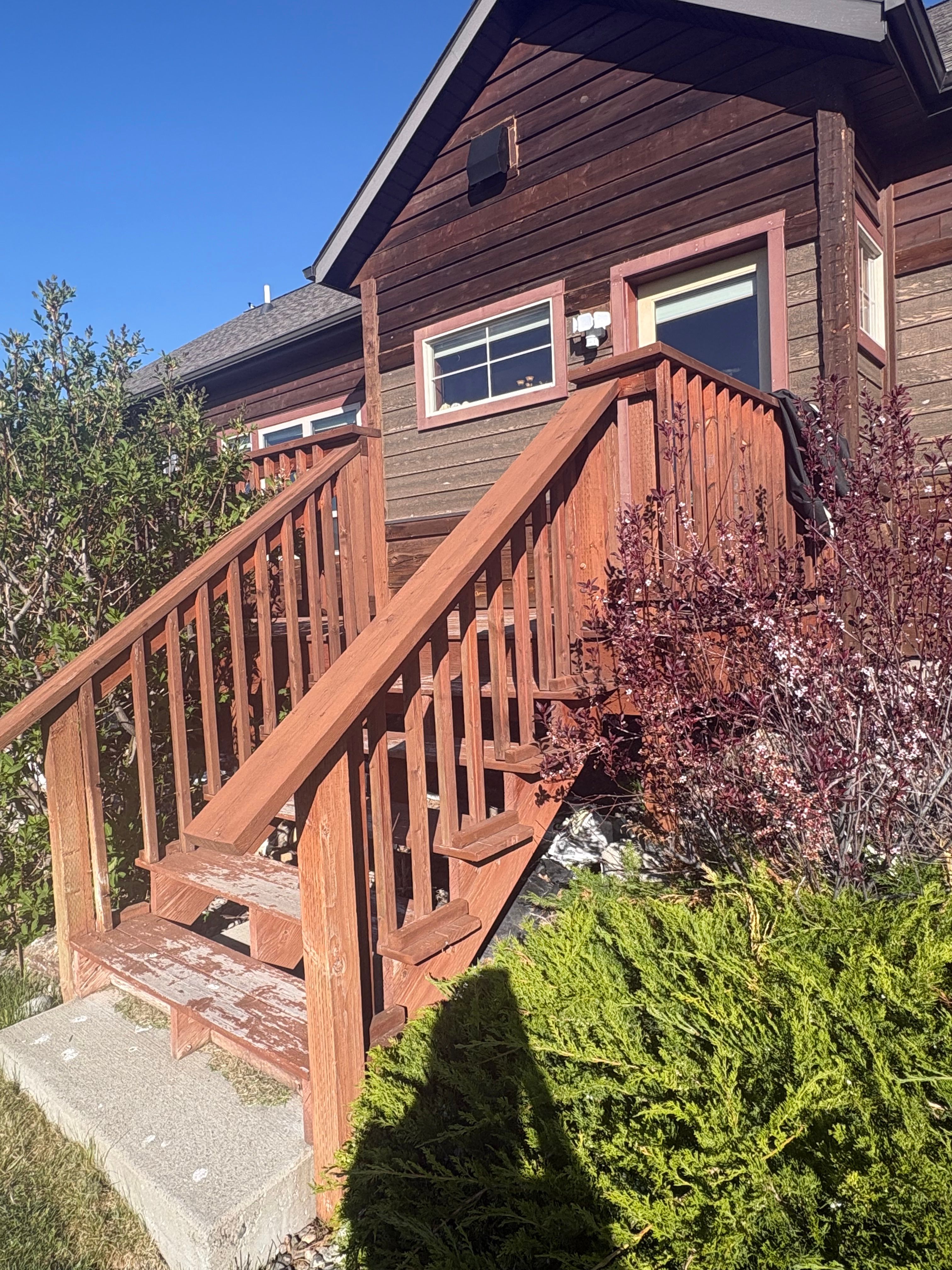 Original back porch.