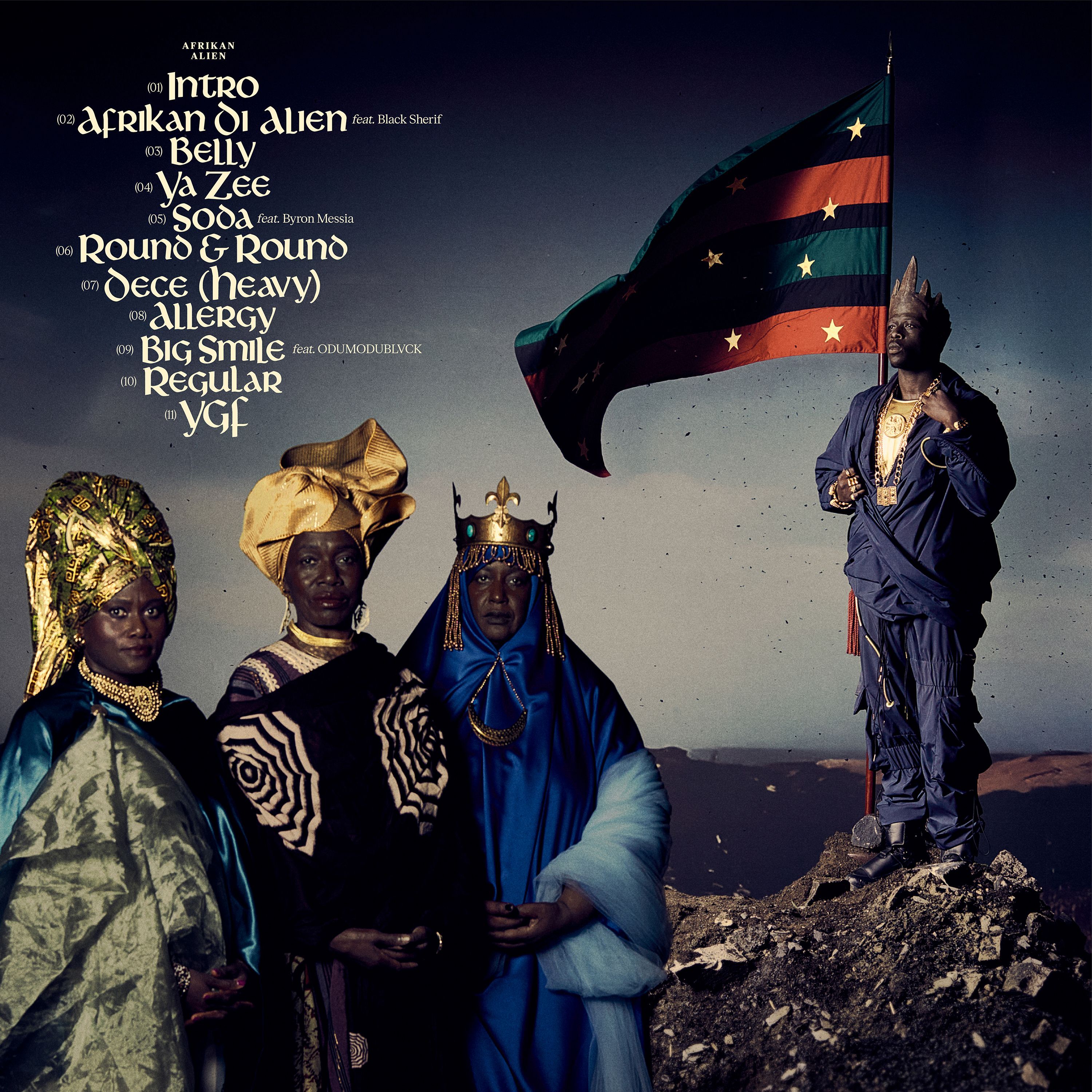 PA SALIEU AFRICAN ALIEN BACK COVER