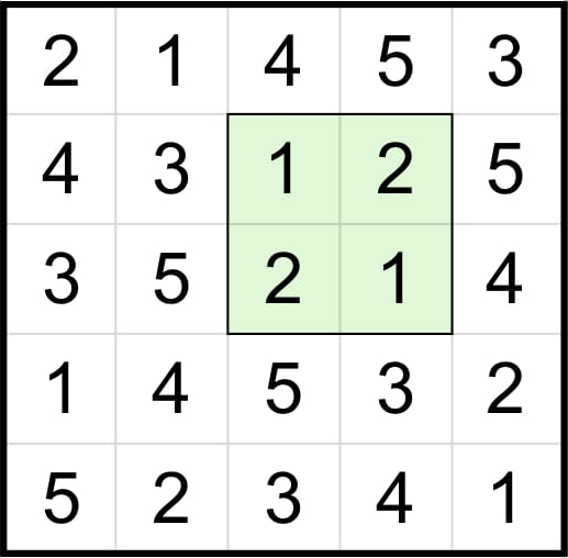 라틴 방진을 품은 라틴 방진 퍼즐