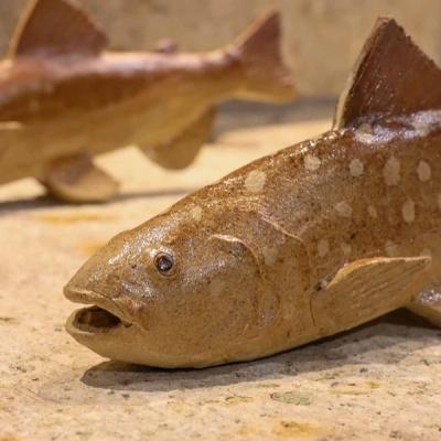 第10回 大島晴男 陶魚展 作品・展示 4