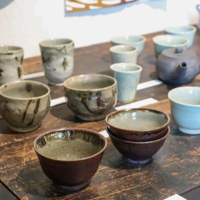 日本茶の為のうつわ展 作品・展示 1