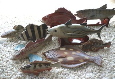 大島晴男 陶魚展（大島晴男） 作品 1