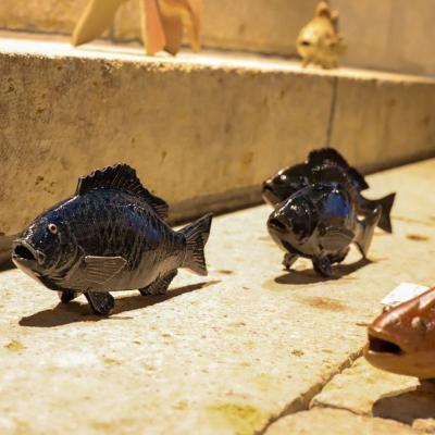 第7回 大島晴男 陶魚展（大島晴男） 作品 12