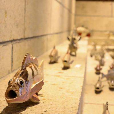 第7回 大島晴男 陶魚展（大島晴男） 作品 10