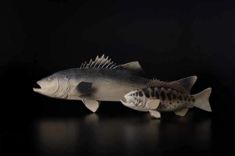 第10回 大島晴男 陶魚展 DM