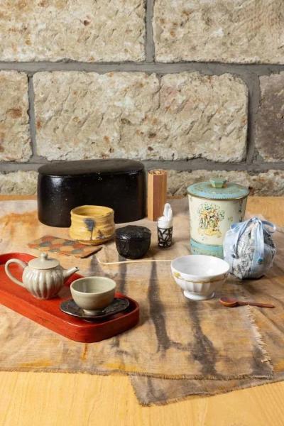 作家と紡ぐ ‐ わたしの茶箱展 作品・展示 1